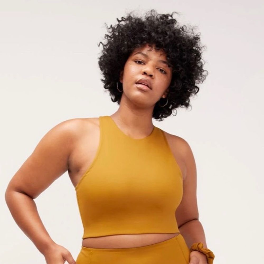 NWT Girlfriend Collective Saddle Dylan Bra—size M